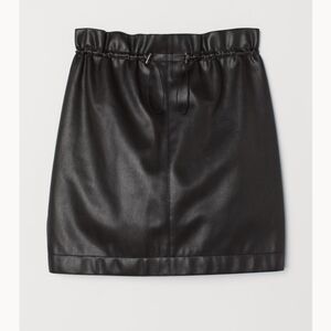 NWT H&M Mini Faux‎ Leather Skirt